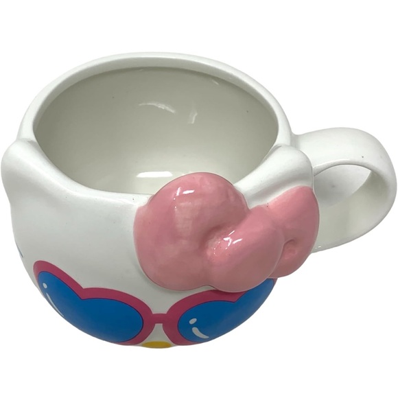 Hello Kitty Ceramic Mug with Pink and Blue Accents - Picture 3 of 4